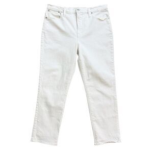 Madewell The Perfect Vintage Jean High Rise White Size 32